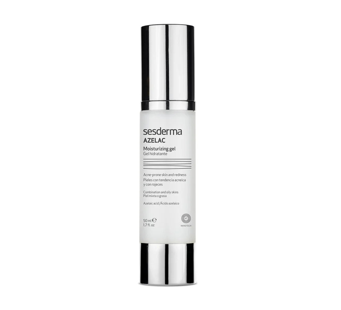 Sesderma Azelac Moisturizing Gel for redness-prone and sensitive skin.