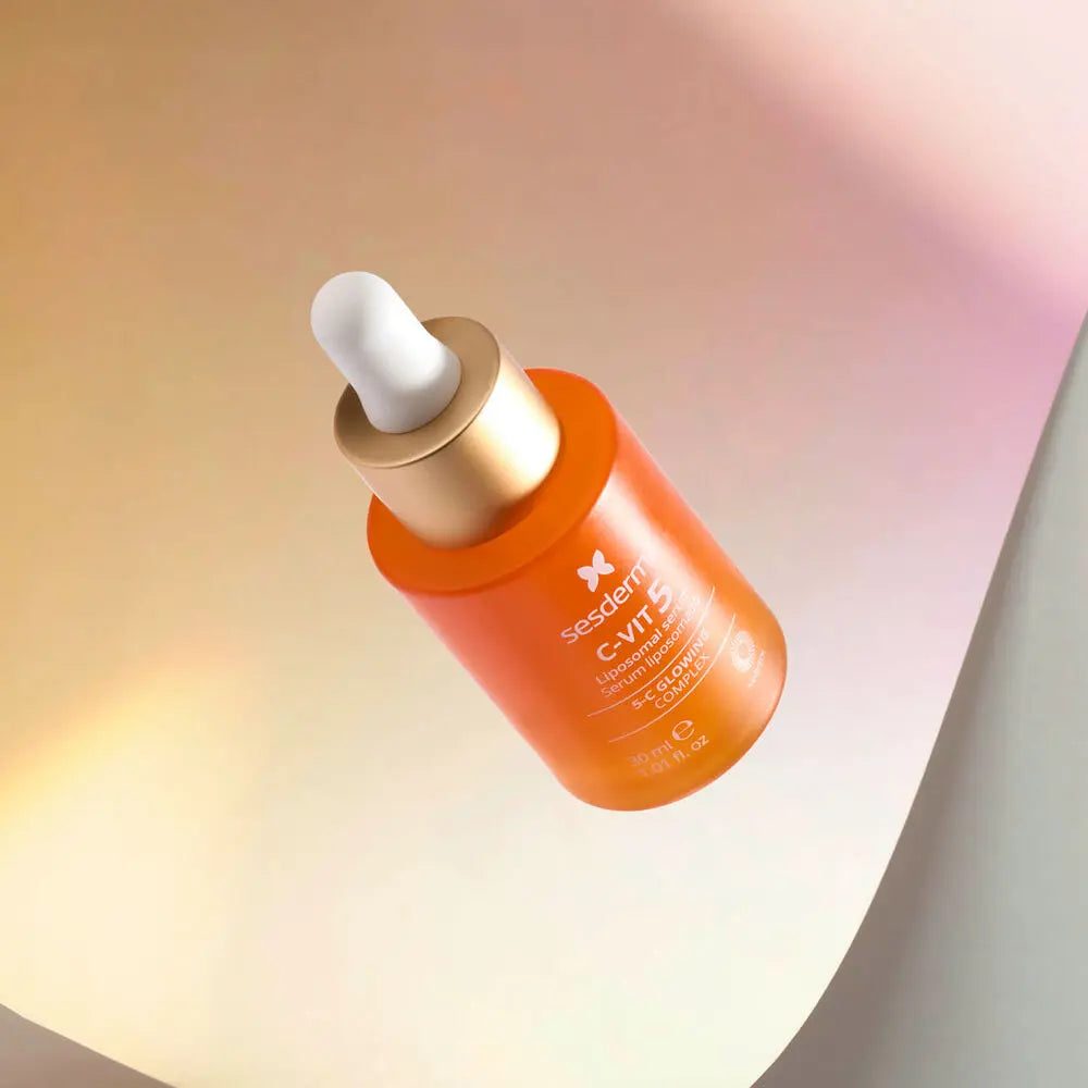 Sesderma C-VIT 5 Liposomal Serum for smoother, brighter, and more even-looking skin.