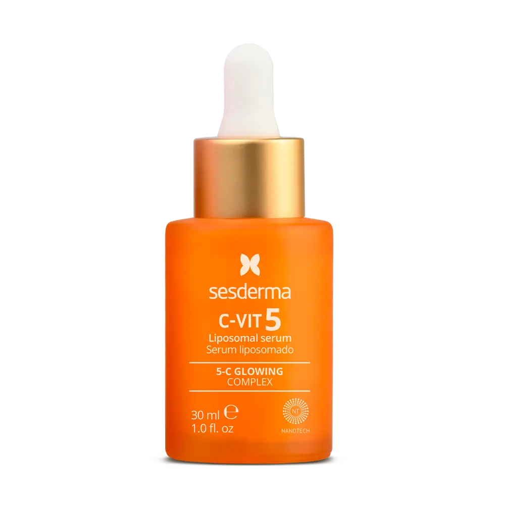 Sesderma C-VIT 5 Liposomal Serum with five stabilized forms of Vitamin C for radiant skin.