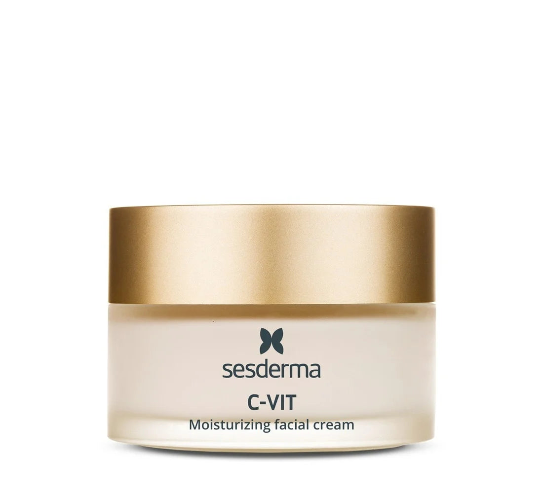 Sesderma C-VIT Moisturizing Facial Cream with stabilized Vitamin C for radiant skin