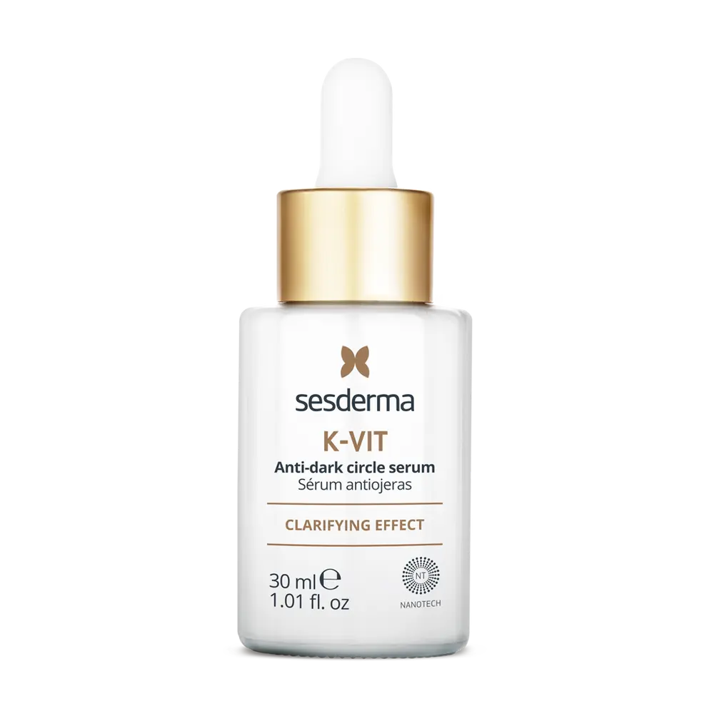 Eye serum with Vitamin K Oxide to brighten tired-looking eyes.