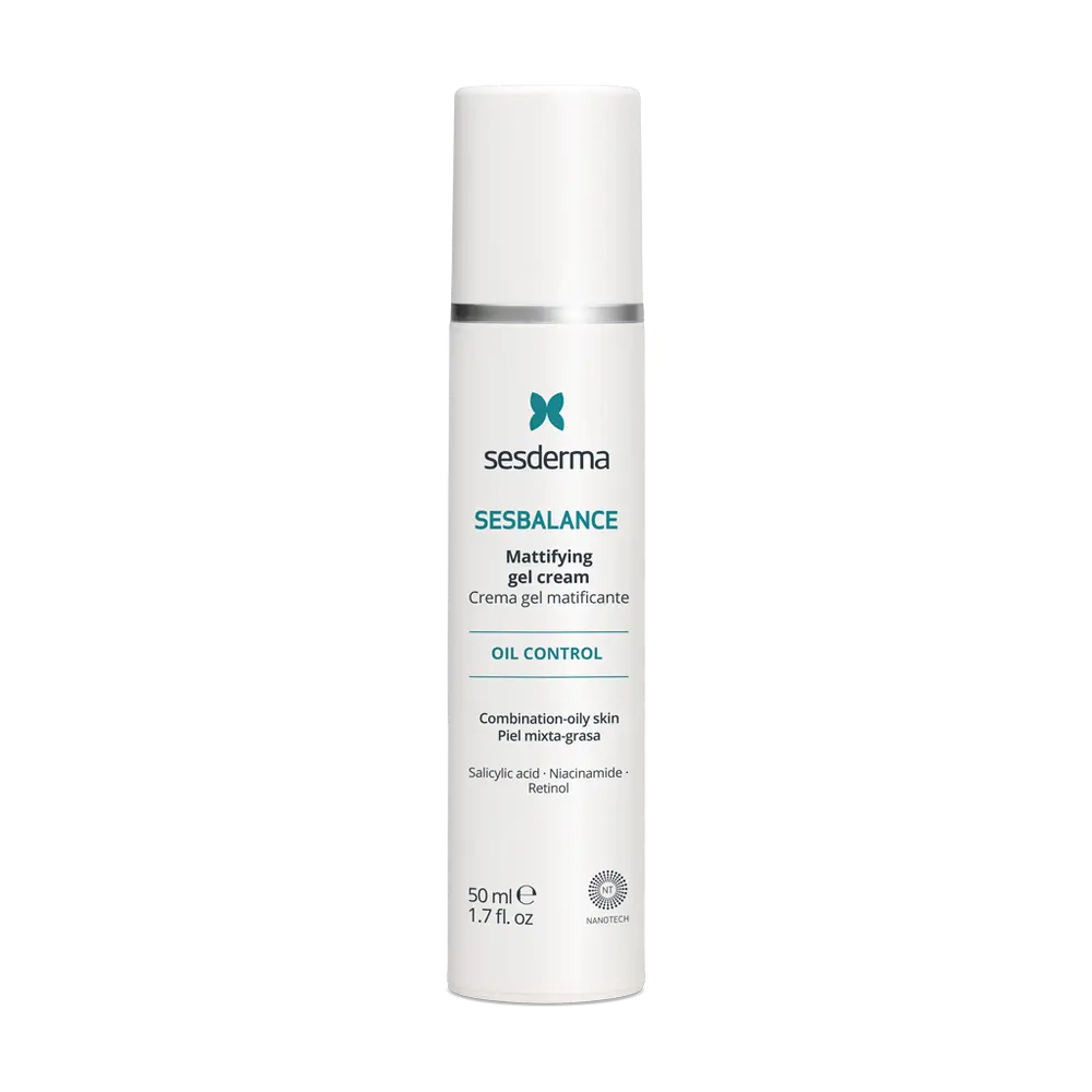 Sesderma Sesbalance Mattifying Gel Cream for oily and combination skin.