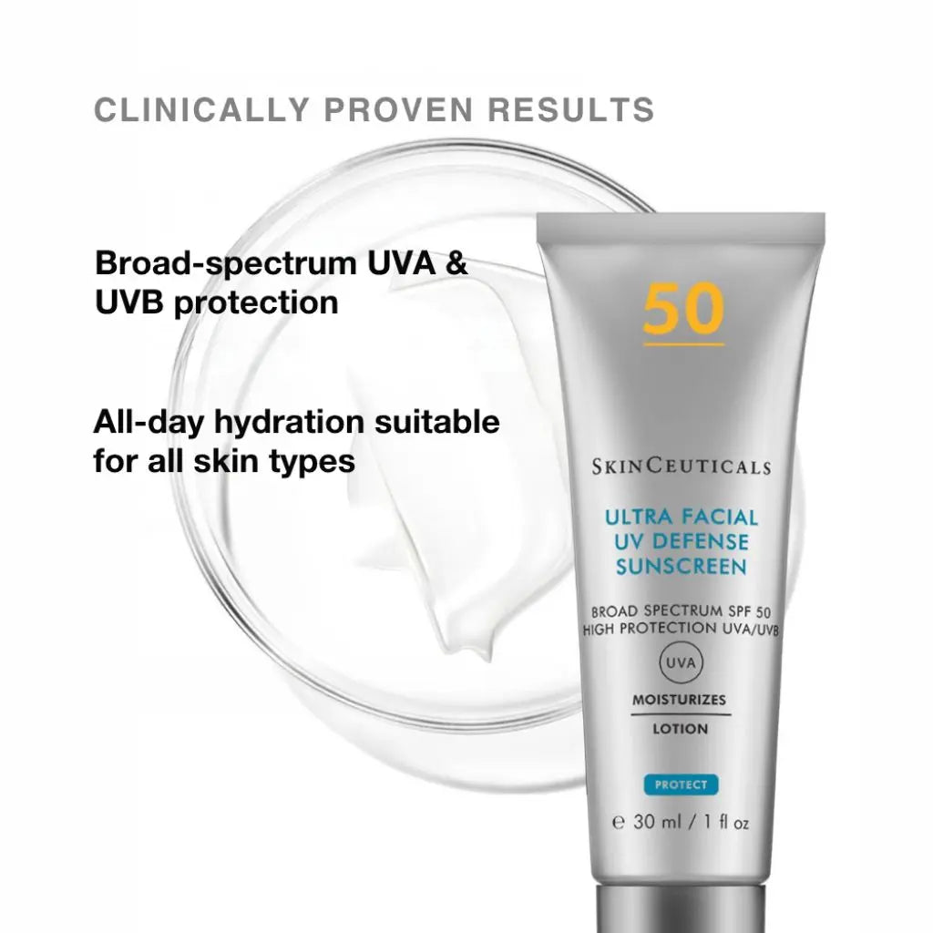 SkinCeuticals Ultra Facial Defense moisturising sunscreen for daily UV protection