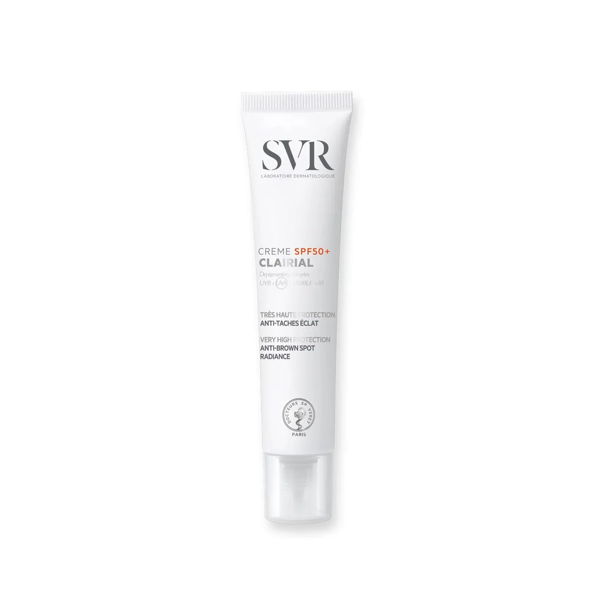 SVR Clairial Crème SPF50+ 40ml anti-dark spot sunscreen at The DistriQt Lebanon