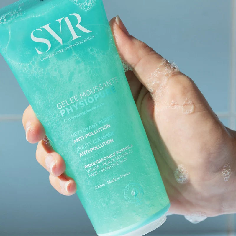 SVR Physiopure Gelée Moussante 200ml available at The DistrIQt Lebanon