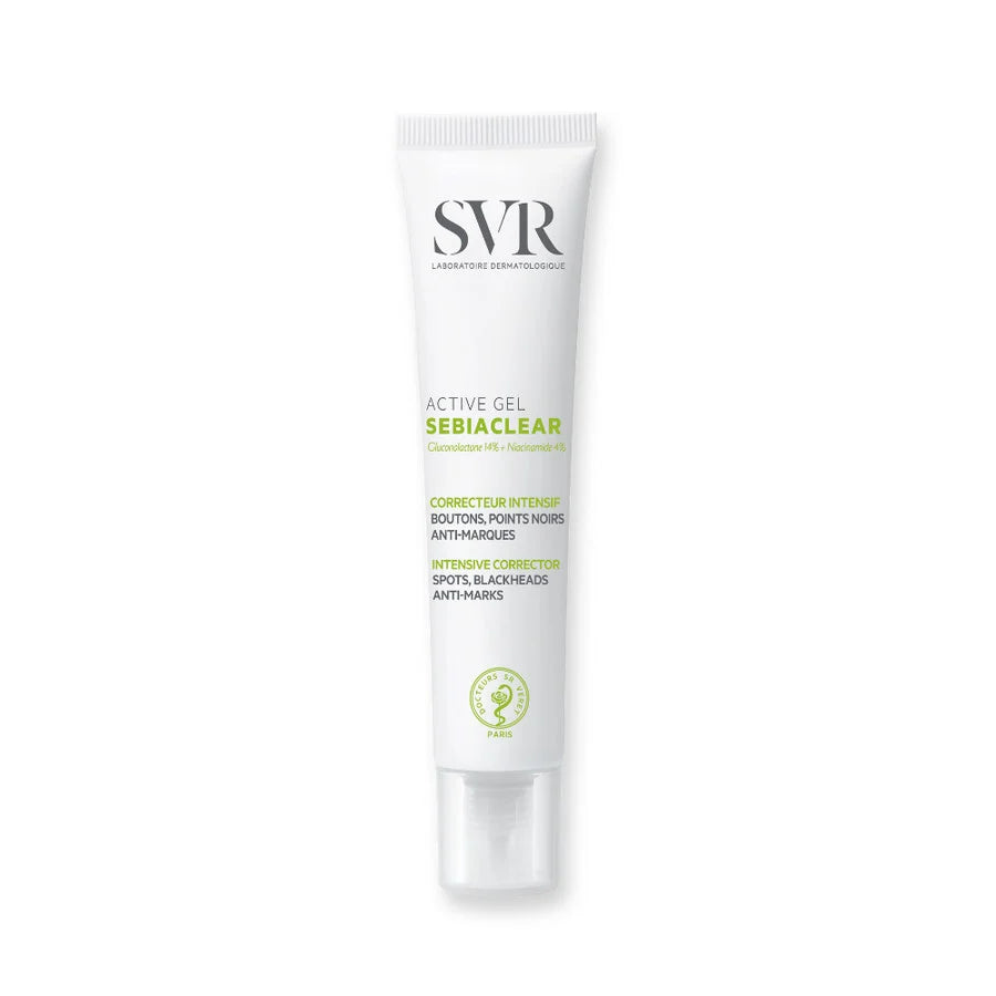 SVR Sebiaclear Active Gel 40ml for acne-prone skin available from The DistrIQt Lebanon