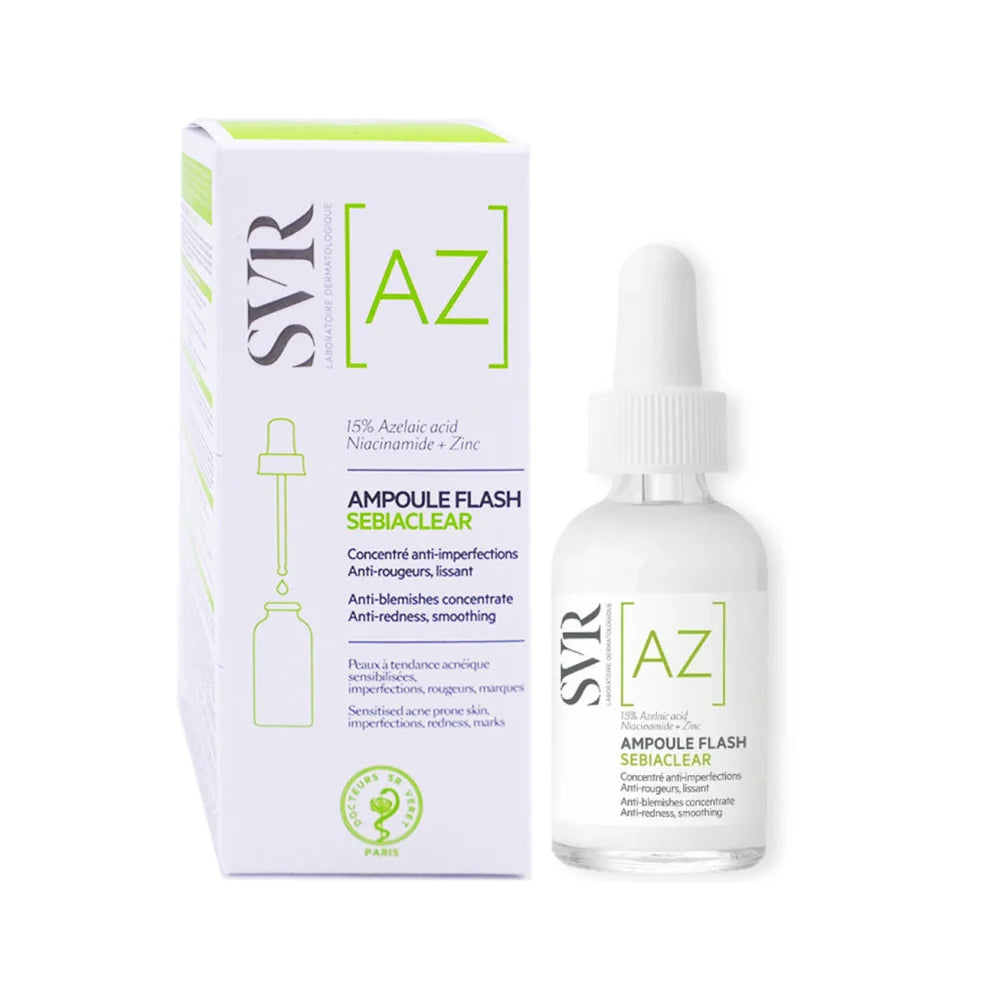 SVR Sebiaclear Ampoule Flash 15% azelaic acid serum in Lebanon