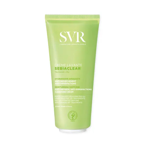 SVR Sebiaclear Crème Lavante for dehydrated acne-prone skin available from The DistrIQt Lebanon