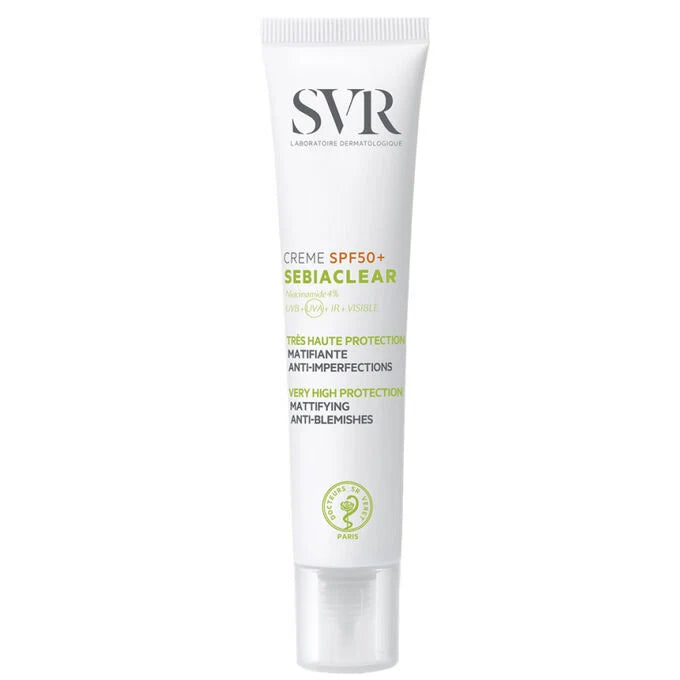 SVR Sebiaclear Crème SPF50+ 40ml available at The DistrIQt Lebanon