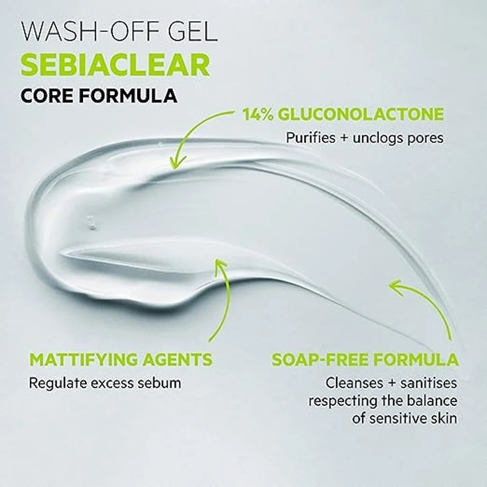 SVR Sebiaclear Gel Moussant face and body acne cleanser in Lebanon