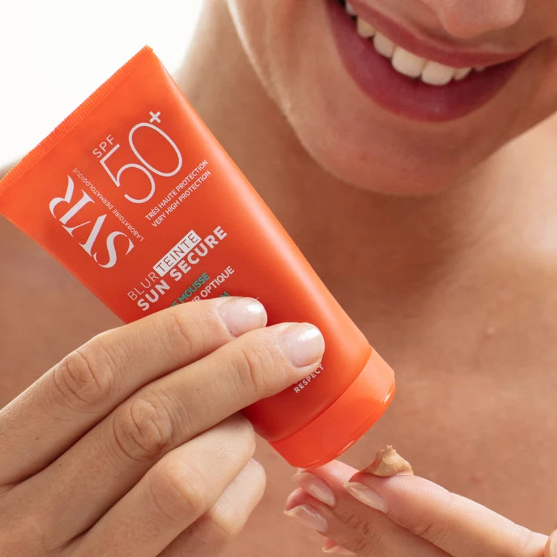 SVR Sun Secure Blur Teinté SPF50+ 50ml available from The DistriQt Lebanon