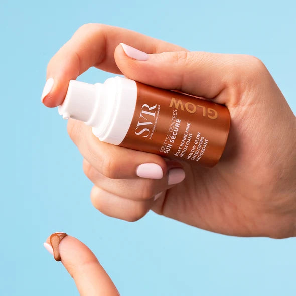 SVR Sun Secure Glow Drops tinted concentrate available in Lebano