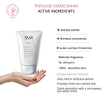SVR Topialyse Mains 50ml hand cream for damaged dry skin available from The DistrIQt Lebanon