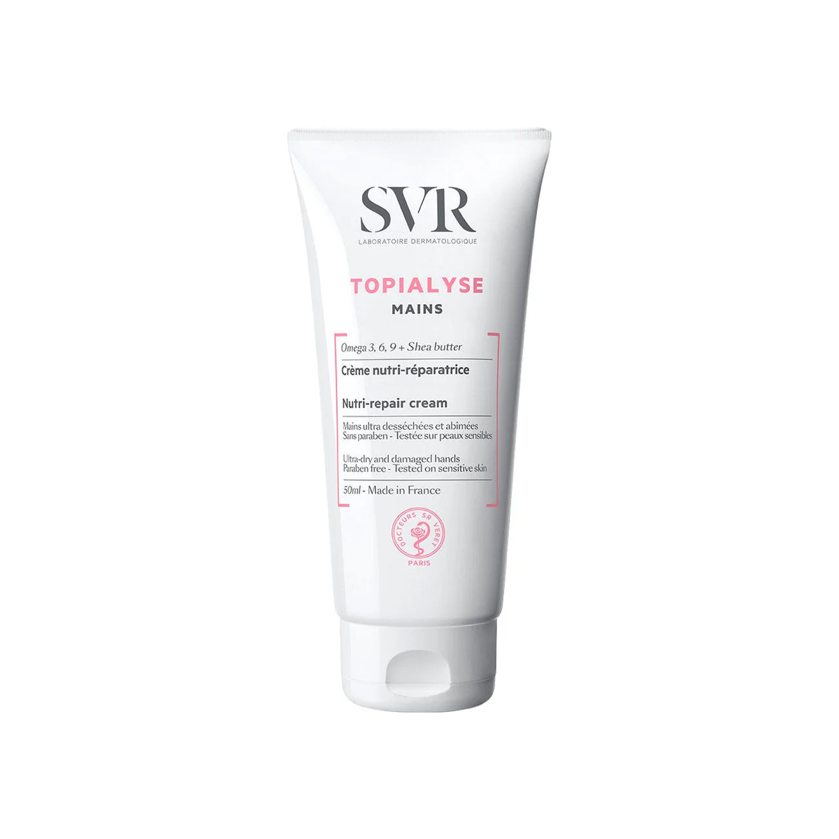SVR Topialyse Mains 50ml hand cream for damaged dry skin available from The DistrIQt Lebanon
