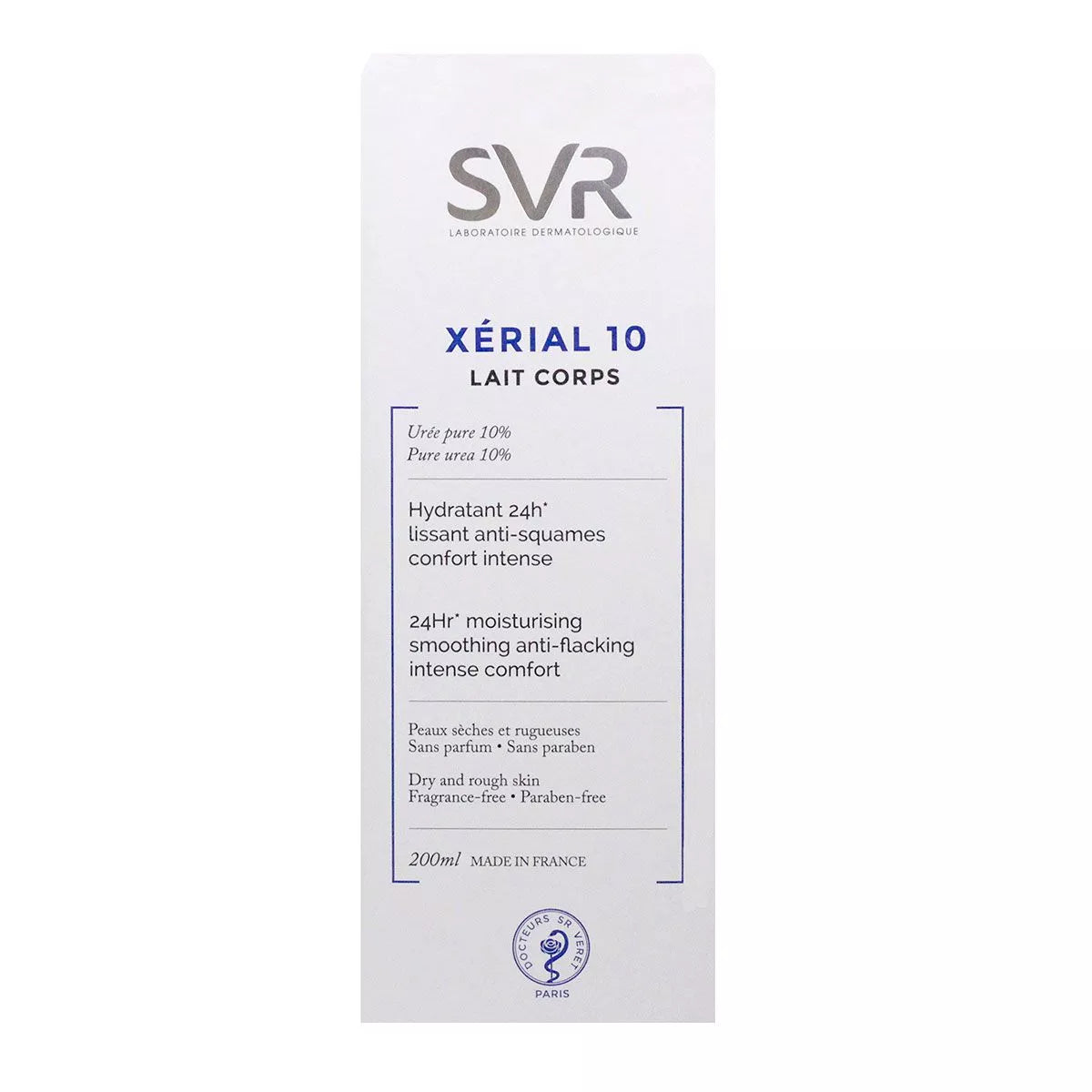 SVR Xerial 10 Milk for dry scaly body skin available in Lebanon