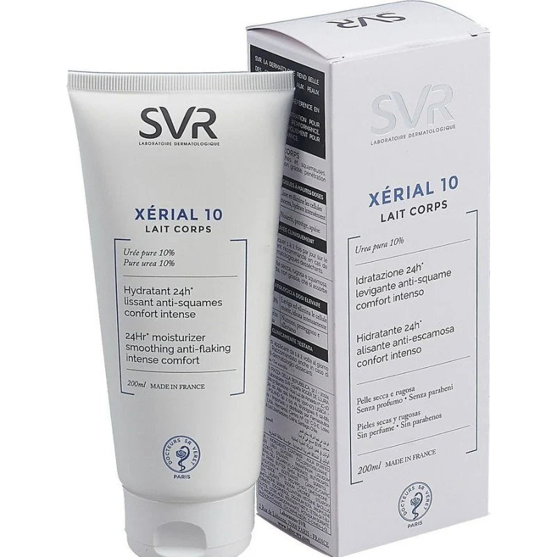 SVR Xerial 10 Milk for dry scaly body skin available in Lebanon