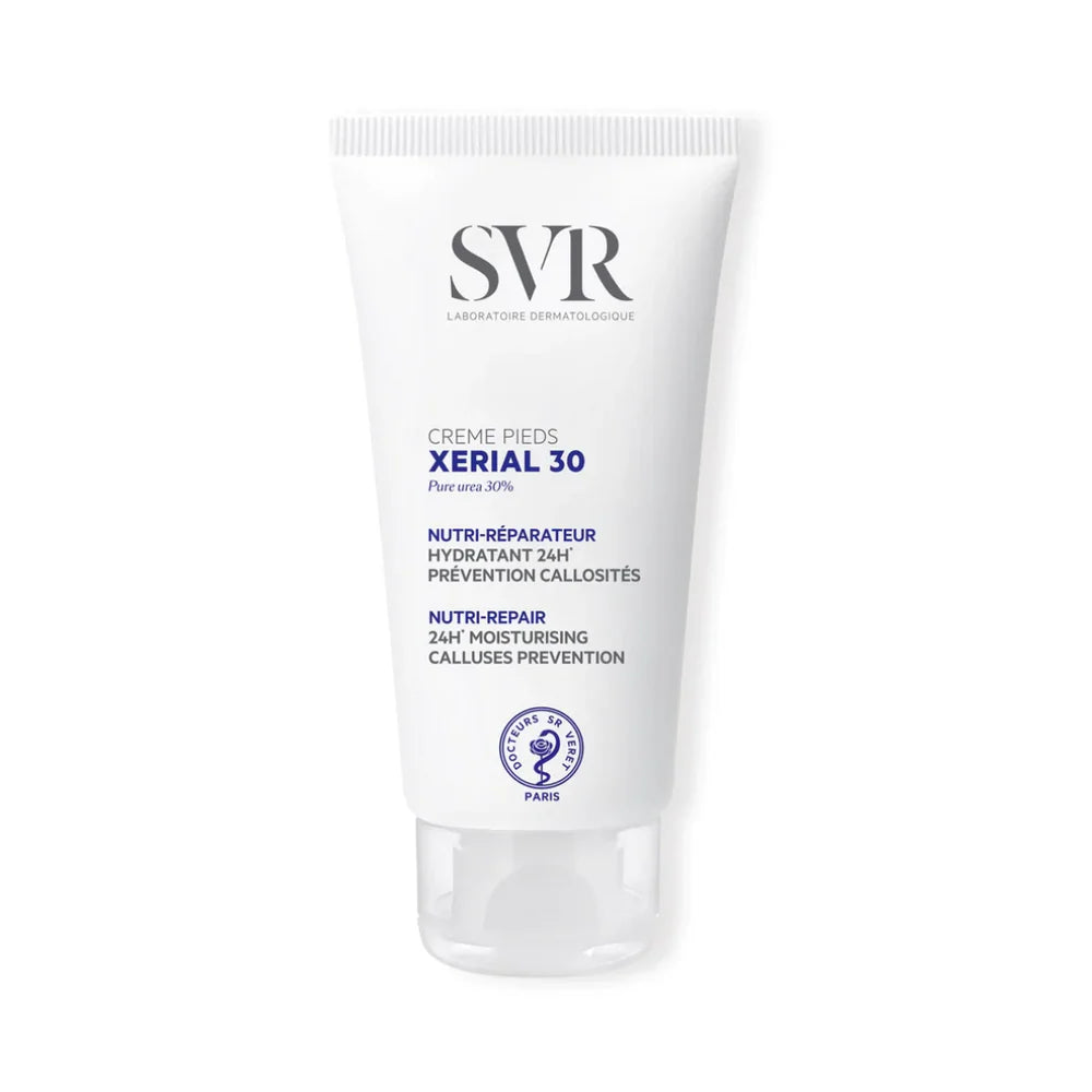 SVR Xérial 30 Foot Cream 50ml for rough and callused feet available from The DistrIQt Lebanon