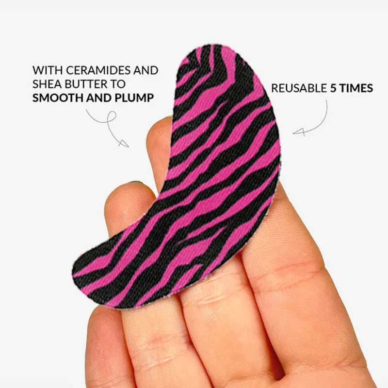 TALIKA Eye Therapy Leopard Eye Contour Patch available at The Distriqt Lebanon for reusable under-eye care.