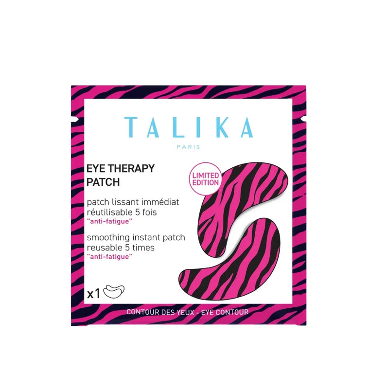 TALIKA Eye Therapy Leopard Eye Contour Patch available at The Distriqt Lebanon for reusable under-eye care.