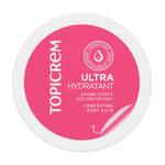 Rich moisturizing body balm by Topicrem for very dry skin.