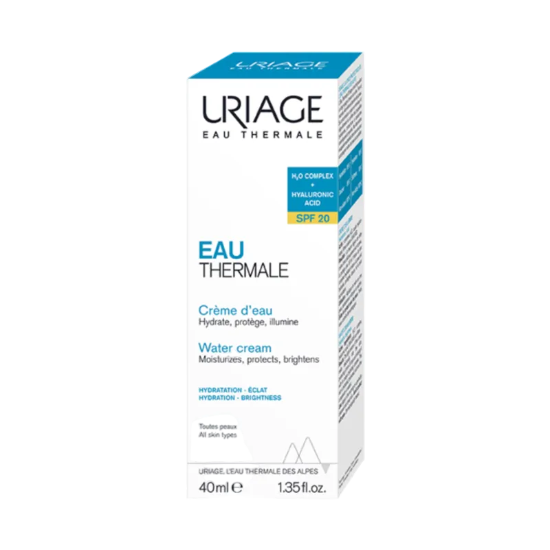 Uriage Eau Thermale water cream packaging on a white background
