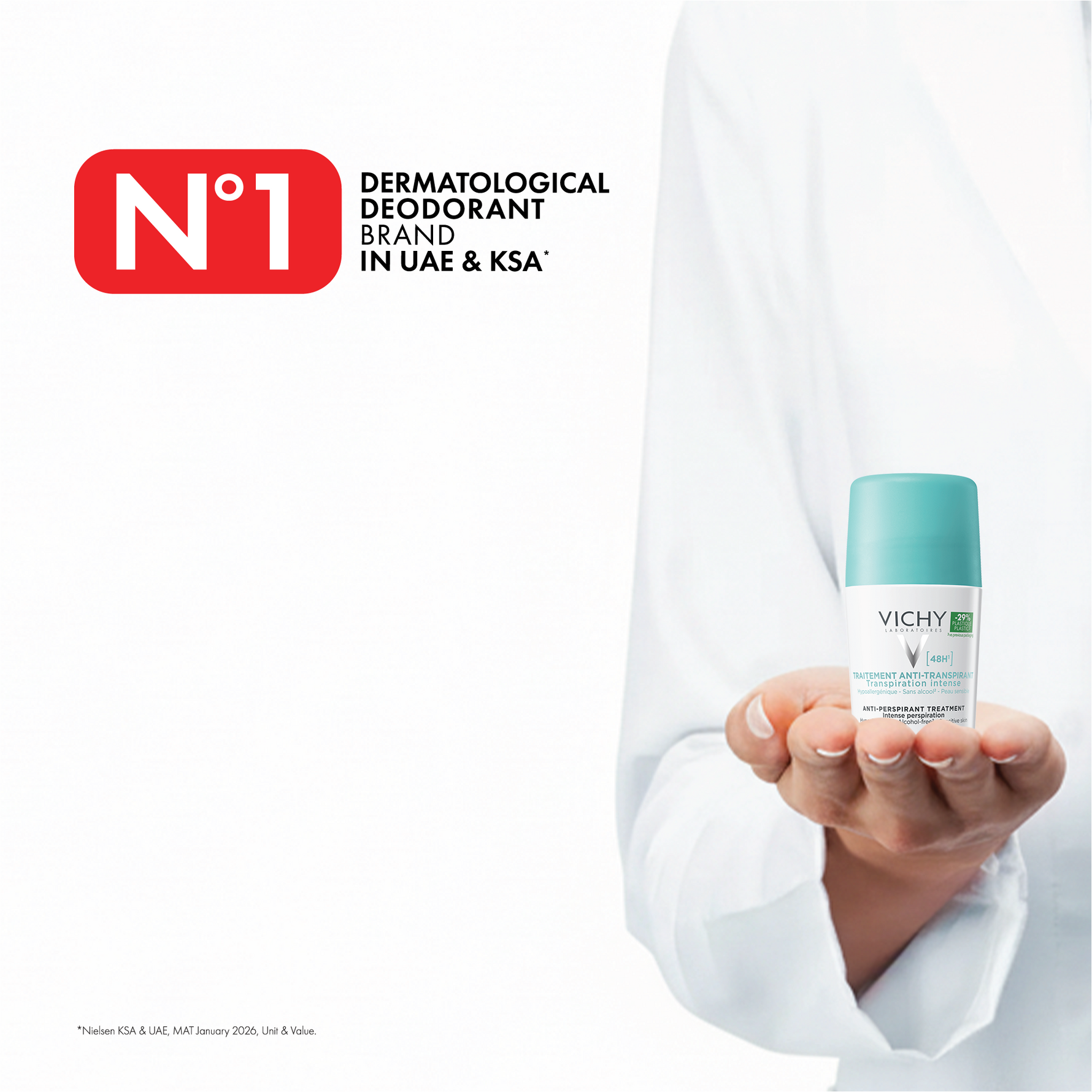 Vichy 48-hour deodorant for heavy perspiration
