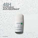 Vichy roll-on deodorant for sweat and odor protection 50ml