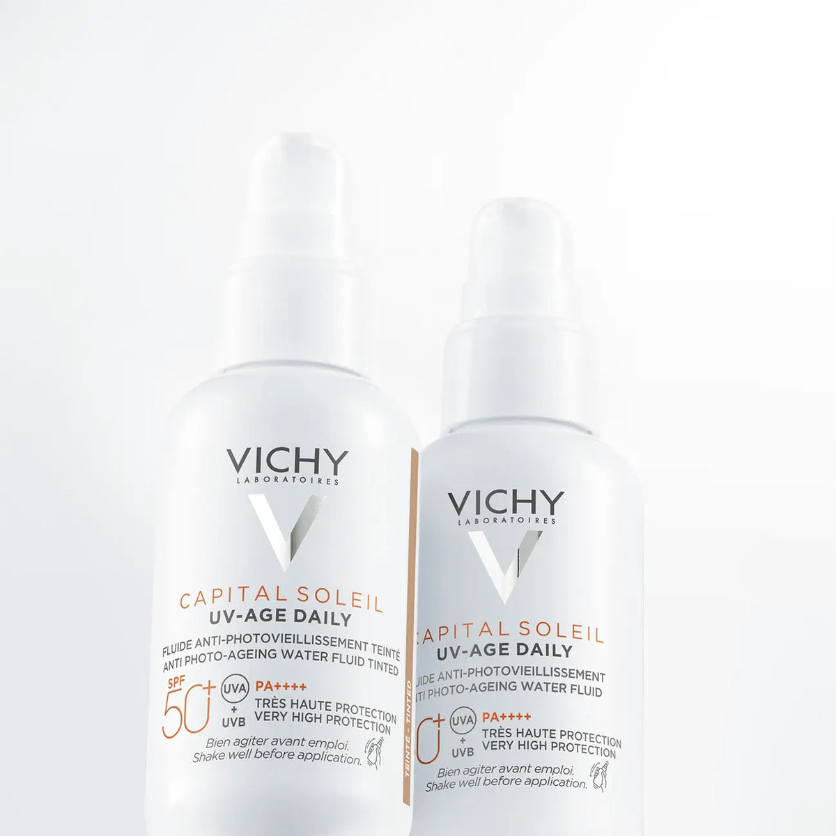 Lightweight sunscreen with niacinamide for daily protection against photoaging.