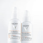 Lightweight sunscreen with niacinamide for daily protection against photoaging.