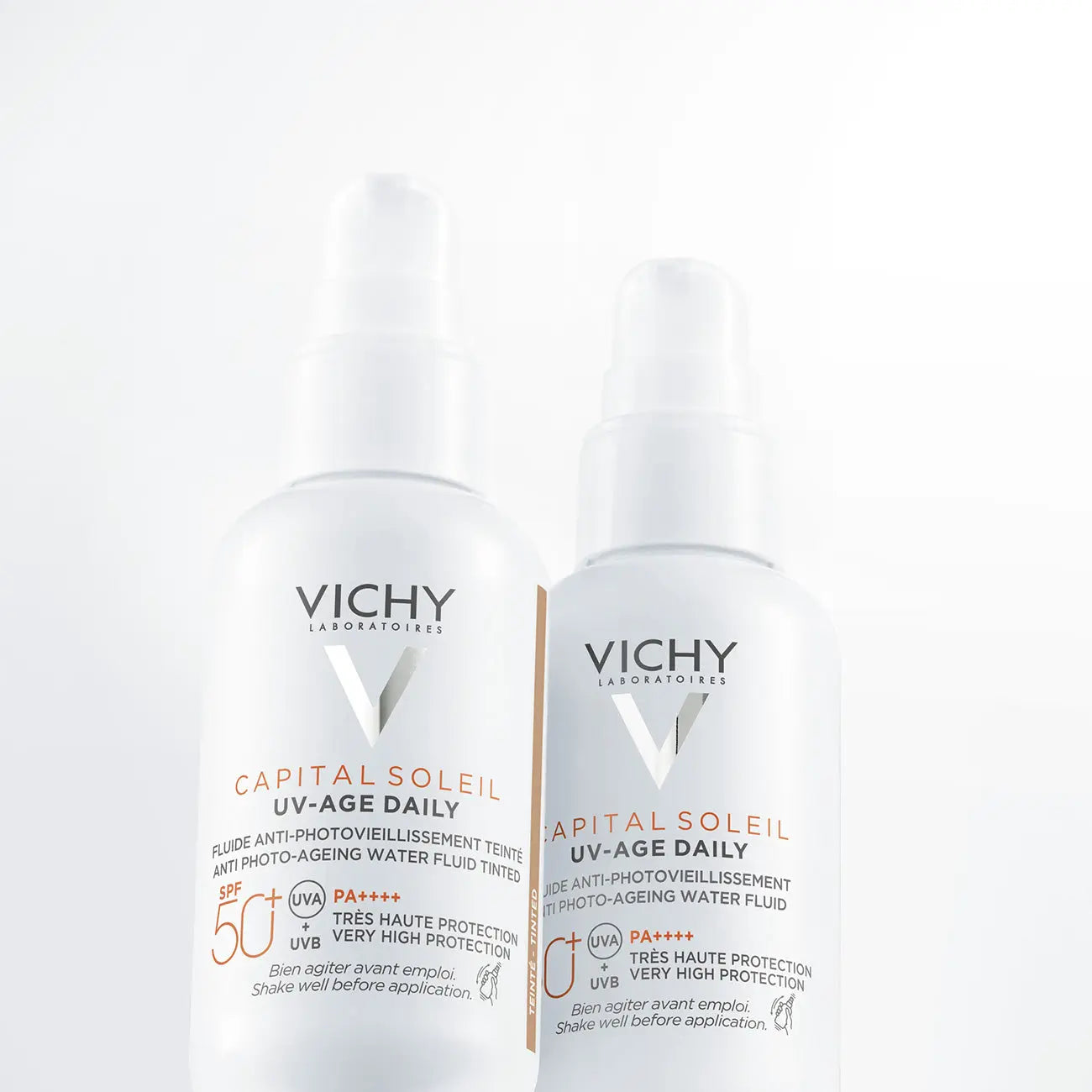 Lightweight sunscreen with niacinamide for daily protection against photoaging.