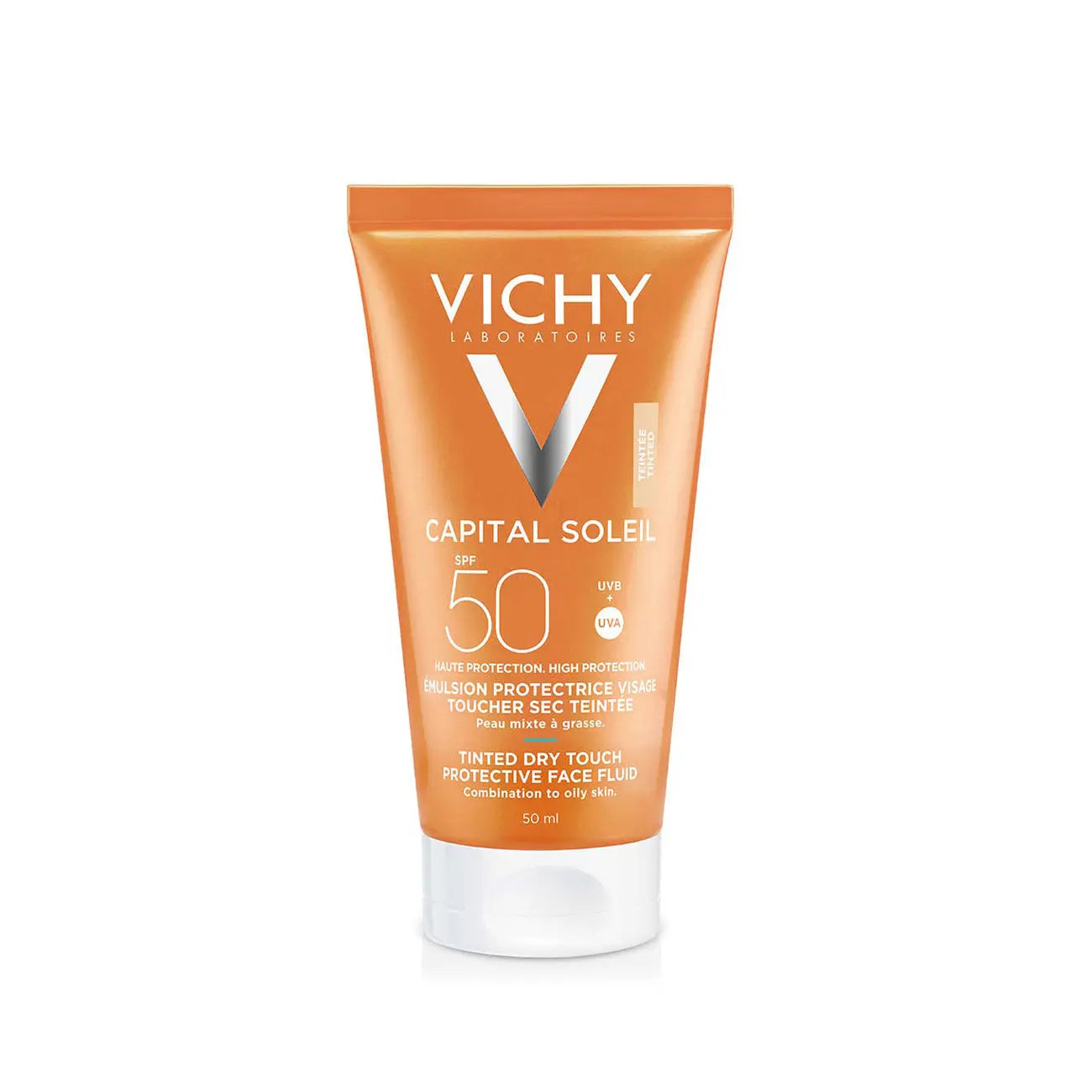 Vichy Capital Soleil BB Anti-Shine Tinted Sunscreen SPF 50+ 50ml for combination to oily skin