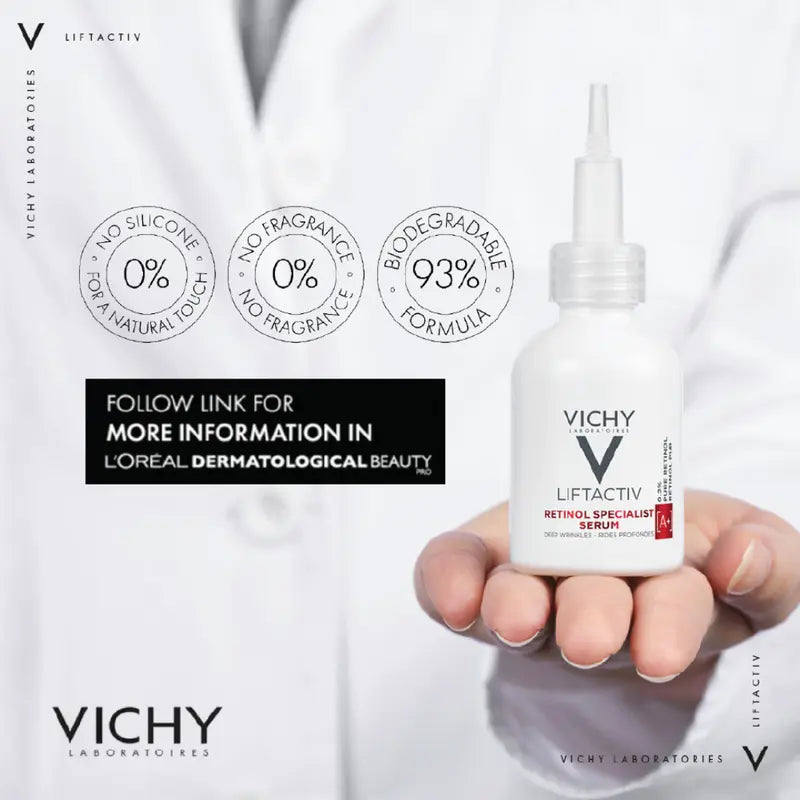 Vichy tinted sunscreen SPF 50 plus with anti-shine technology for oily and combination ski