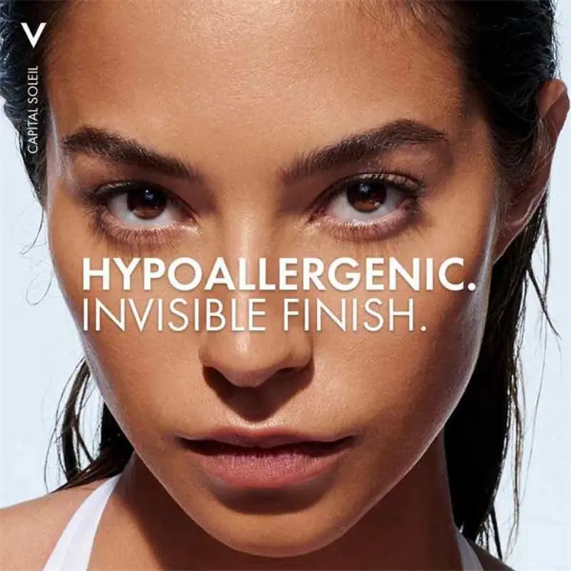 Vichy Dry Touch SPF 50 sunscreen with mattifying technology for oily and combination skin