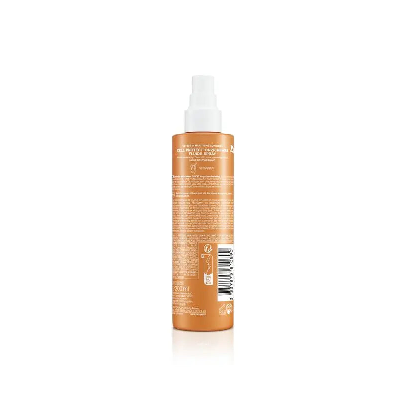 Vichy invisible sunscreen spray SPF50+ available online in Lebanon at The Distriqt