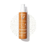 Vichy SPF50+ sunscreen spray for daily face and body sun protection