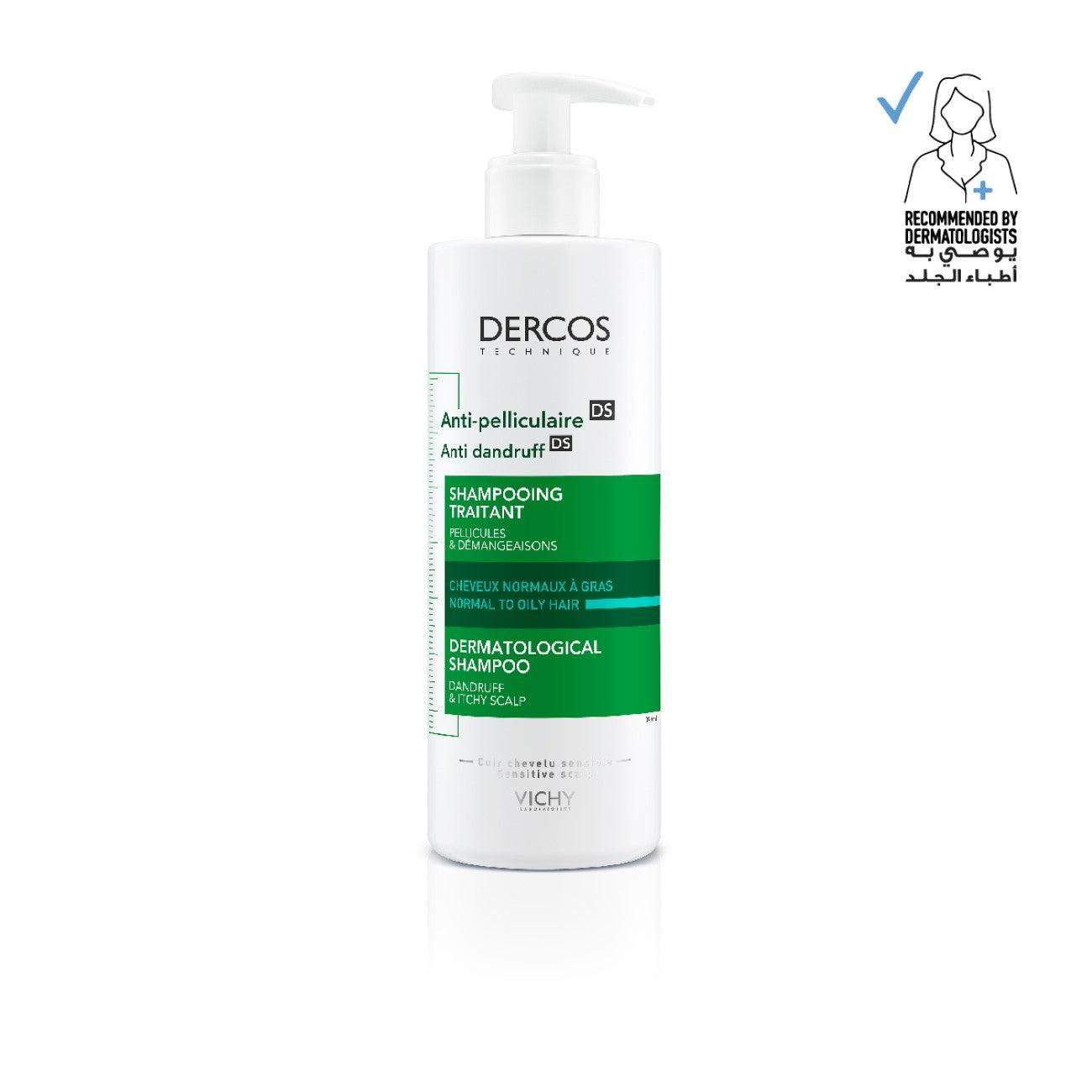 Dercos Anti Dandruff Shampoo for Normal to Oily hair 400ml