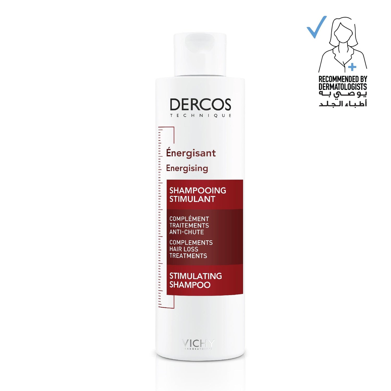 Dercos Energy + Stimulating and Anti Hair Loss Shampoo with Aminexil 400ml
