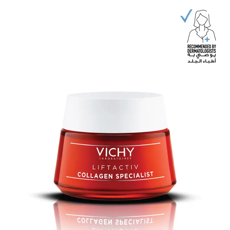 Vichy Liftactiv Collagen Specialist Day Cream 50ml anti-aging face moisturizer for wrinkles and firmness