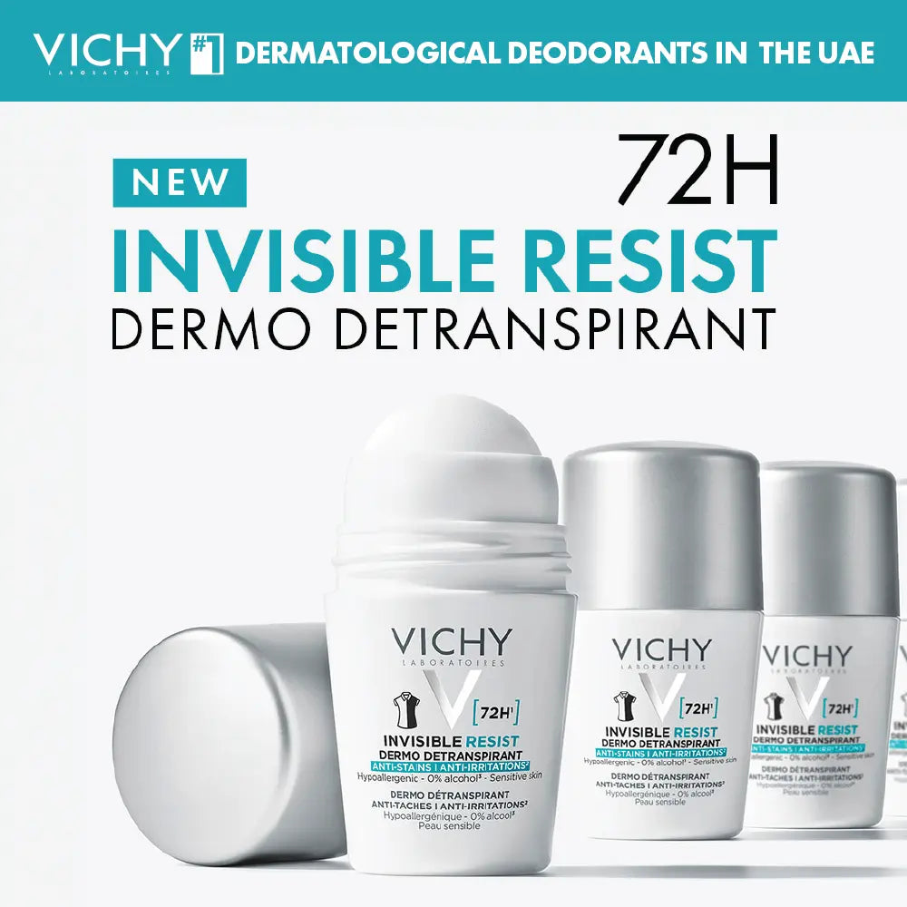 Vichy roll-on deodorant for sweat and odor control