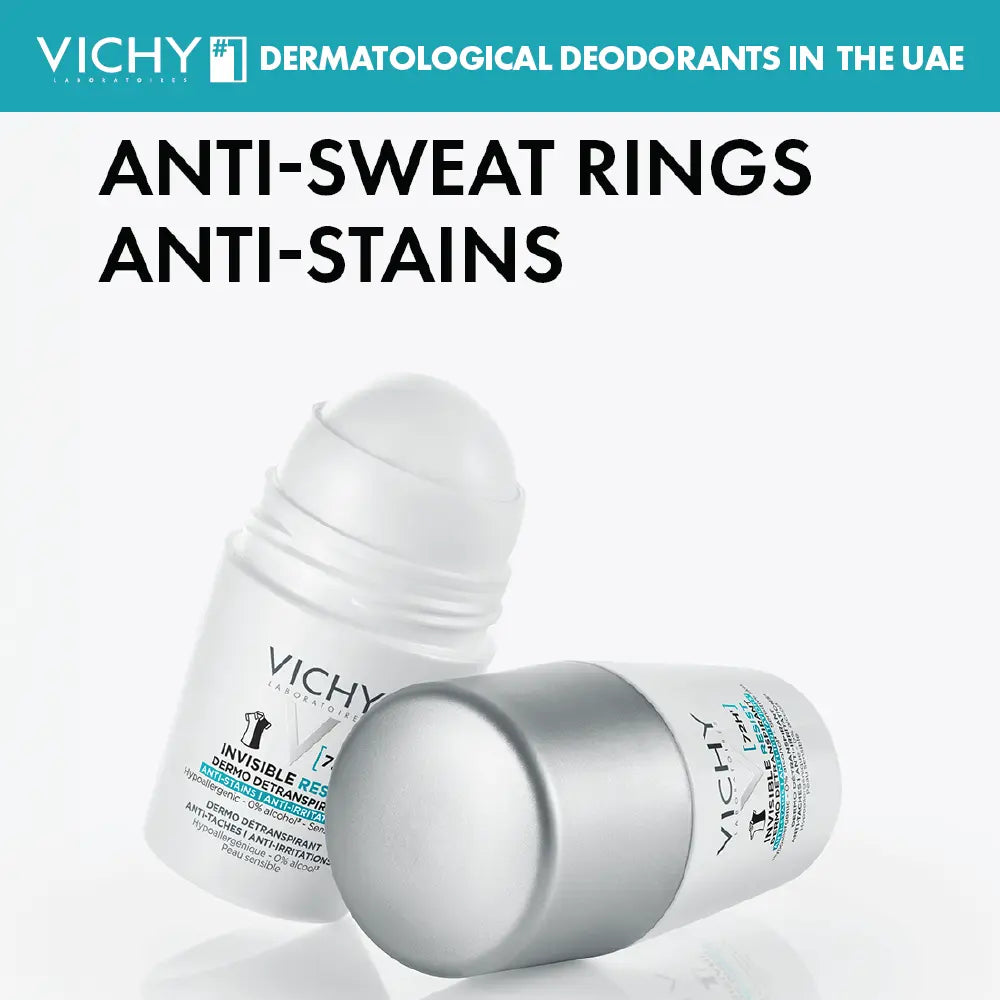 Vichy 72-hour deodorant with invisible stain protection
