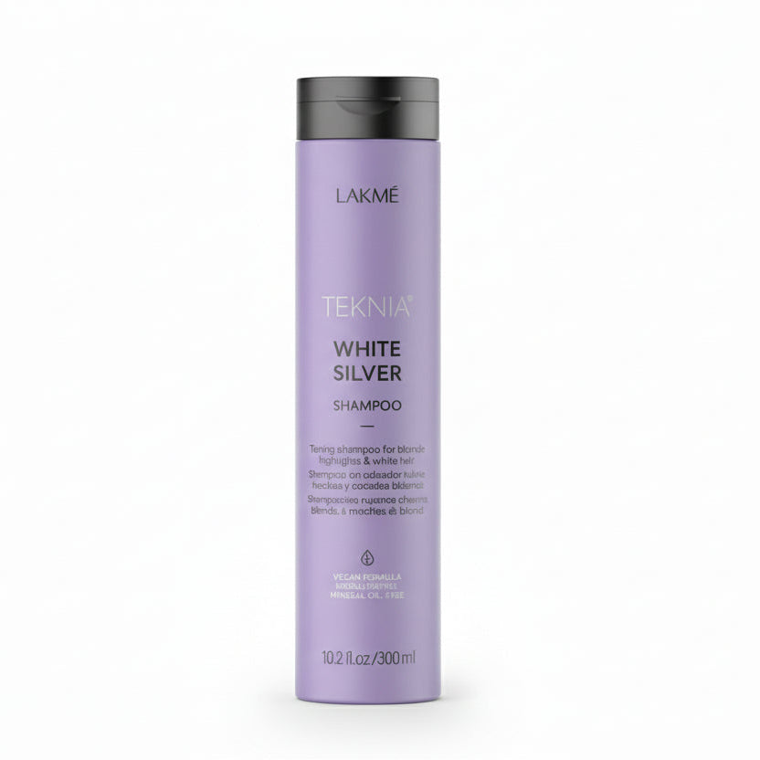 Lakmé TEKNIA White Silver Shampoo available at The Distriqt Lebanon